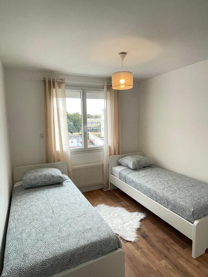 Bel Appartement Meyzieu Centre Proche Tramway Bagian luar foto